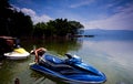 Speedboats of Qionghai Lake