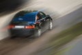 Speeding car Royalty Free Stock Photo