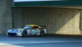 Speeding Dodge SRT race car Royalty Free Stock Photo