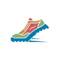 Sport shoe icon