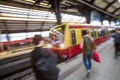 Sbahn berlin germany Royalty Free Stock Photo