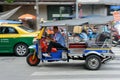 Speeding Tuk Tuk in Bangkok