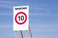 Speedlimit Royalty Free Stock Photo