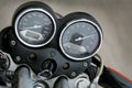 Speedmeter and tachometer