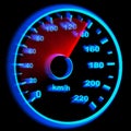 Speedometer Royalty Free Stock Photo