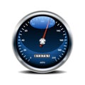 Speedometer Icon Royalty Free Stock Photo