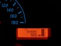 Speedometer numbers, car dials, ODO numbers, car gauges, gas gauges. Royalty Free Stock Photo