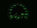 Speedometer (odometer) Royalty Free Stock Photo