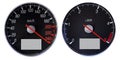 Speedometer and tachometer