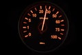 Speedometer of uploading process