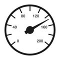 Speedometer Vector Icon