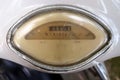Speedometer vintage motorcycle Royalty Free Stock Photo