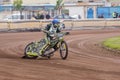 Speedway rider Royalty Free Stock Photo