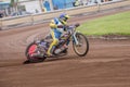 Speedway rider Royalty Free Stock Photo