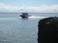 Speedy Fishing Boat Royalty Free Stock Photo