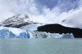 Spegazzini Glacier view from Argentino lake, Patagonia landscape, Argentina Royalty Free Stock Photo