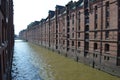 Speicherstadt Hamburg, City of Warehouses in Hamburg Royalty Free Stock Photo