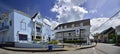 The main square in Speightstown, one of major town located on the west coast of island Barbados, Caribbean Islands