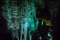 Speleothems in solutional karst cave. Emine-Bair-Khosar