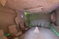 Speleotherapy room Royalty Free Stock Photo