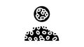 spelled groat glyph icon animation