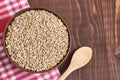 Spelt grain dinkel wheat