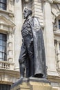 Spencer Cavendish 8th Duke of Devonshire Statue Royalty Free Stock Photo