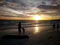 Spending sunset time in Bira beach, South Sulawesi, Indonesia, Asia, Travel