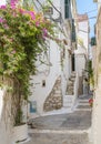 Summer view in Sperlonga, Latina Province, Lazio, central Italy.