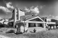 Church of Holy Mary assumed into heaven, Sperlonga, Italy Royalty Free Stock Photo