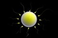 Sperm Attack Royalty Free Stock Photo