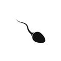 Sperm / Spermatozoa vector logo icon illustration