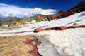 Sperry Glacier in Montana Royalty Free Stock Photo