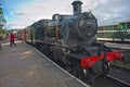 Speyside steam Railway: train at Boat of Garten