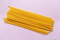 Sphagetti bucatini pasta Royalty Free Stock Photo