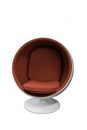 Sphere chair with paht Royalty Free Stock Photo