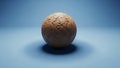 Of the sphere and creating a contrast between the warm earthy Royalty Free Stock Photo