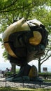 The Sphere by Fritz Koenig in Battery Park New York City