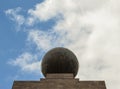 sphere, globe, monument Mitad del mundo, ecuador line