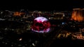 Sphere at Las Vegas in Nevada United States.