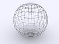 Sphere in Lattice Royalty Free Stock Photo