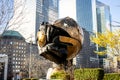 The Sphere in Liberty park New York City Royalty Free Stock Photo