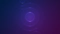 Sphere particles with glowing lights dots.