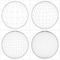 Sphere From The Simple To The Complicated Shape Vector 07