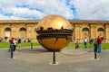 Sphere within sphere at Cortile della Pigna