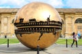 Sphere within sphere at Cortile della Pigna