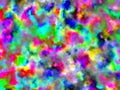 Colorful rainbow clouds, shapes, squares, waves, abstract background and texture Royalty Free Stock Photo