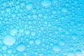 Spheric bubbles extreme closeup Royalty Free Stock Photo