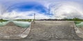 A Spherical 360 degrees seamless panorama view in equirectangular projection, panorama of natural landscape in Germany. VR content Royalty Free Stock Photo