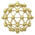 Spherical golden molecular grid